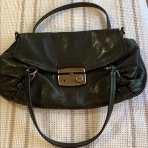 Leather handle bag excellent condition